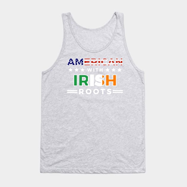 American With Irish Roots Tank Top by RJCatch